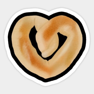 I Love Bagels Sticker